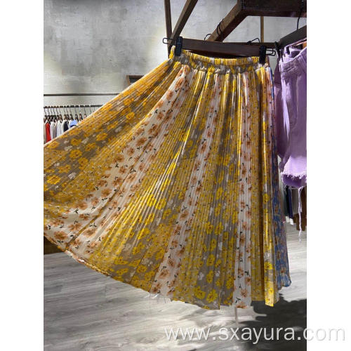 Hot sale women's Print skirt